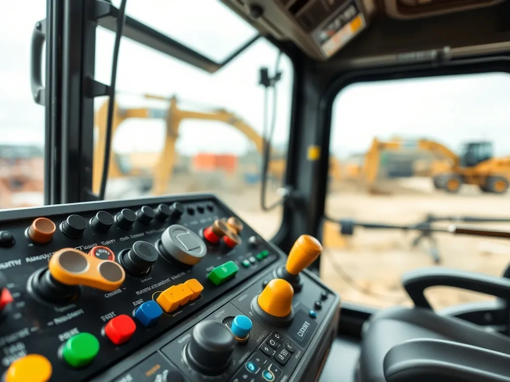 Kontrolka: opis kontrolek w koparce i ich znaczenie